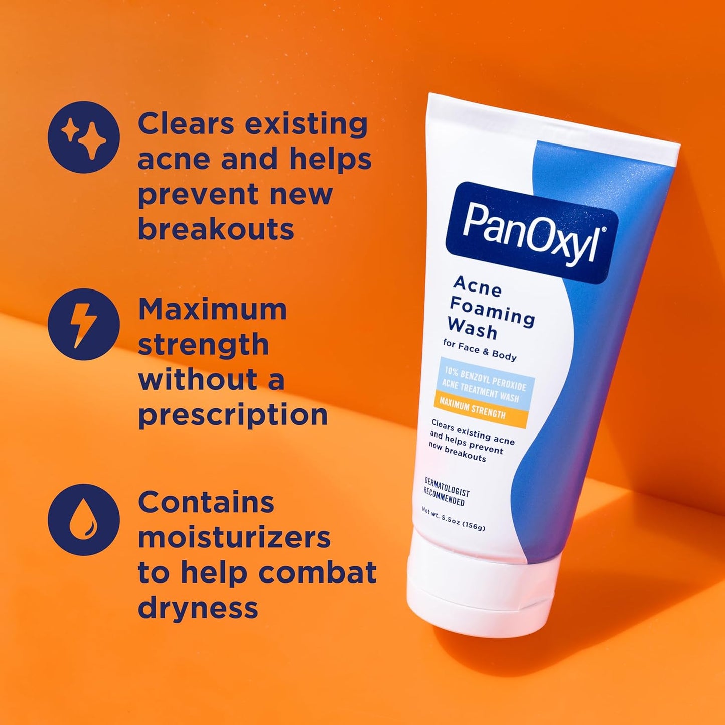 PanOxyl Acne Foaming Wash Benzoyl PeroxidePackage