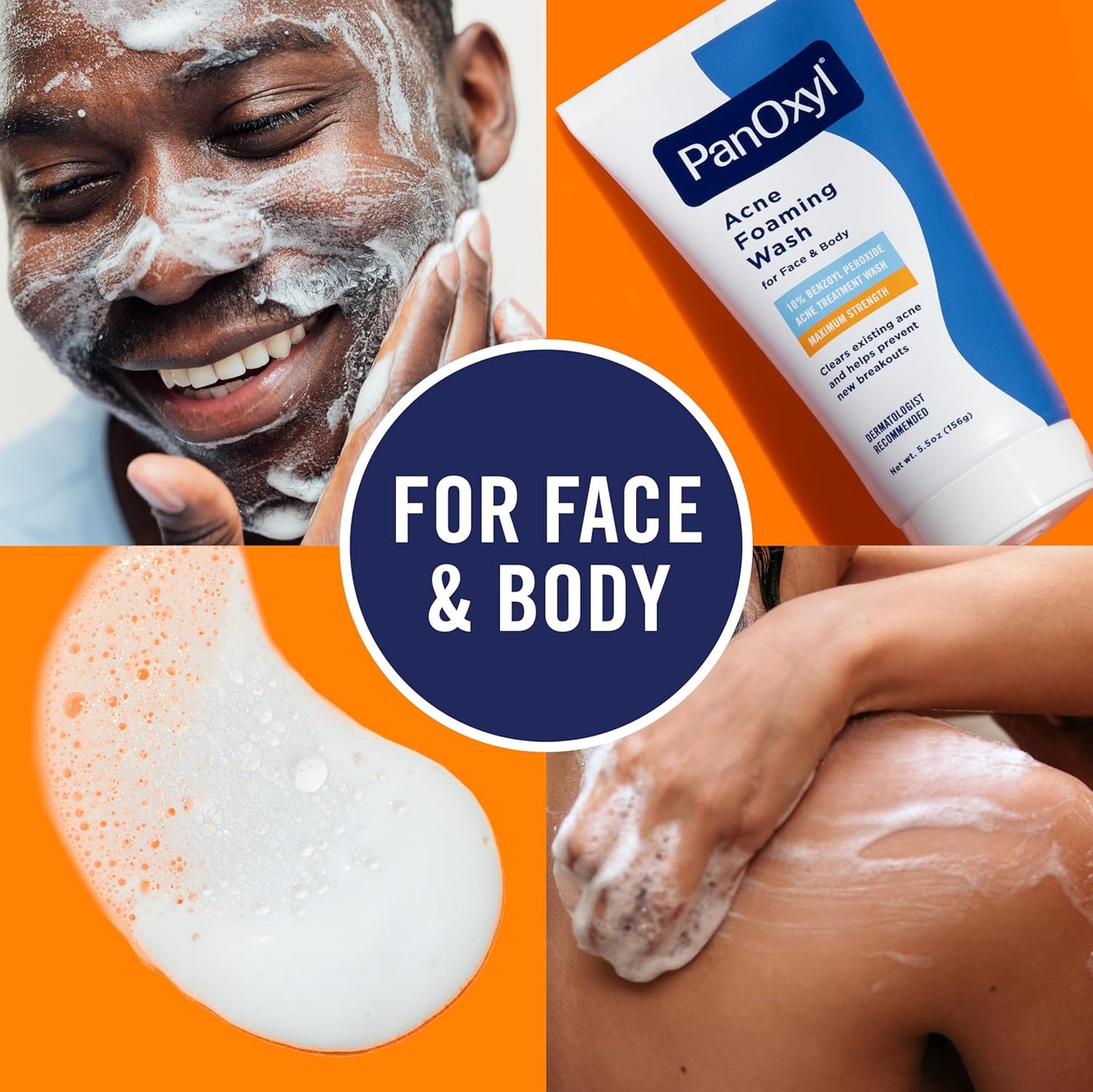 PanOxyl Acne Foaming Wash Benzoyl PeroxidePackage